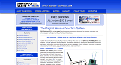 Desktop Screenshot of drivewayalert.com